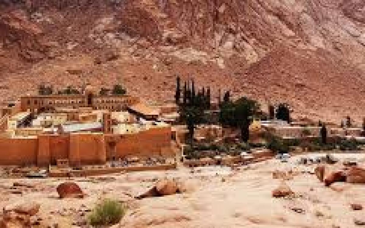 Moses Mountain in sharm El-Sheikh